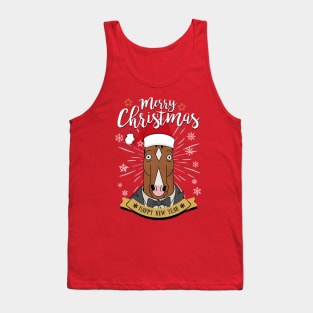 Xmas Horseman Tank Top